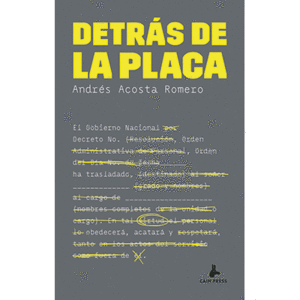 DETRAS DE LA PLACA